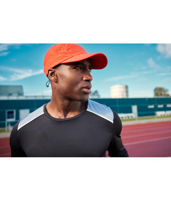 Men Men's Running Shirt Longsleeve GRS Black 12018