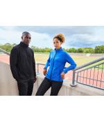 Damen Ladies' Sports Structured Fleece Jacket GRS Peacock-blue 12019