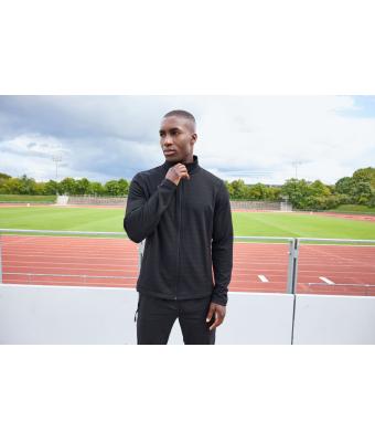 Heren Men's Sports Structured Fleece Jacket  GRS Pauw-blauw 12020