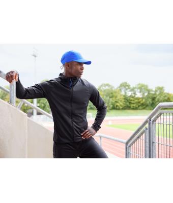 Herren Men's Running Jacket Black 12002