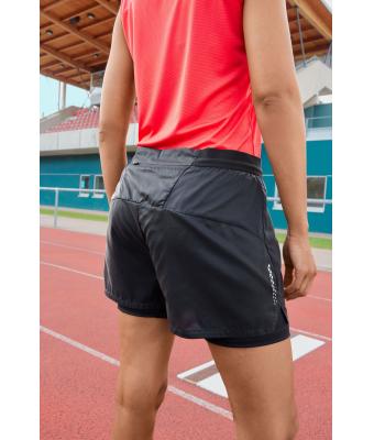 Damen Ladies' Running Shorts Black 12003