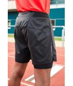 Herren Men's Running Shorts Black 12004