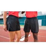 Herren Men's Running Shorts Black 12004