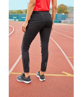 Damen Ladies' Running Pants Black 12005