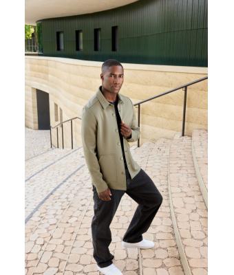 Unisex Shirt Jacket Unisex Black 12007