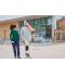 Femme T-shirt de travail manches longues BIO Stretch femme - SOLID -   OCS Blended Rouge 8706