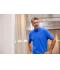 Men Men's BIO Stretch-Polo Work - SOLID -   OCS Blended Royal 8703