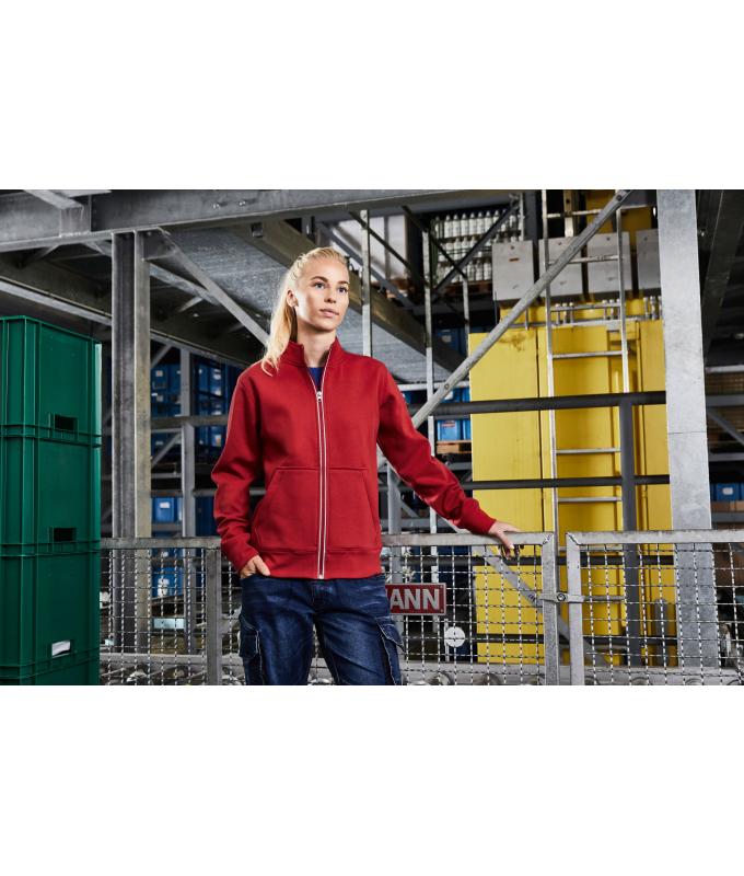 Ladies Ladies' Doubleface Work Jacket - SOLID - Red 8729
