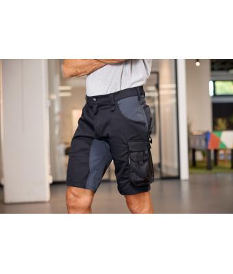 Unisexe Bermunda de travail slimfit   GRS & OCS Blended Marine/carbone 10524