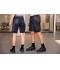 Unisex Workwear Stretch-Bermuda Slim Line   GRS & OCS Blended Zwart/carbon 10524