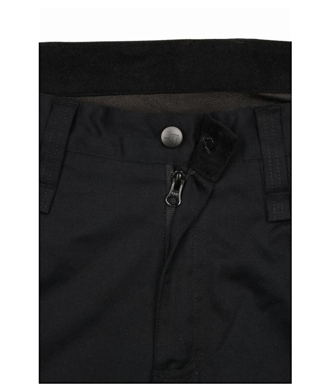 Unisex Workwear Stretch-Pants Slim Line GRS & OCS Blended Carbon/black 10431
