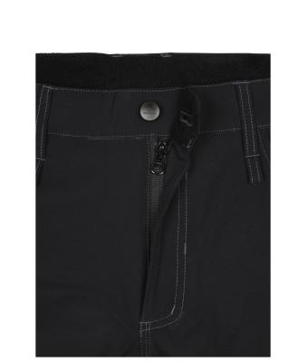 Unisex Workwear Pants 4-Way Stretch Slim Line Zwart 10432