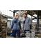Ladies Ladies' Structure Fleece Jacket   GRS Navy-melange/navy/royal 10435