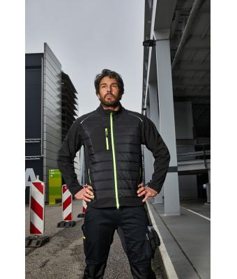 Homme Veste hybride homme   GRS Noir/noir 10440