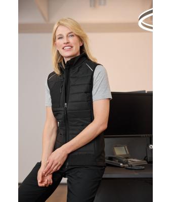 Ladies Ladies' Hybrid Vest   GRS Black/black 10441