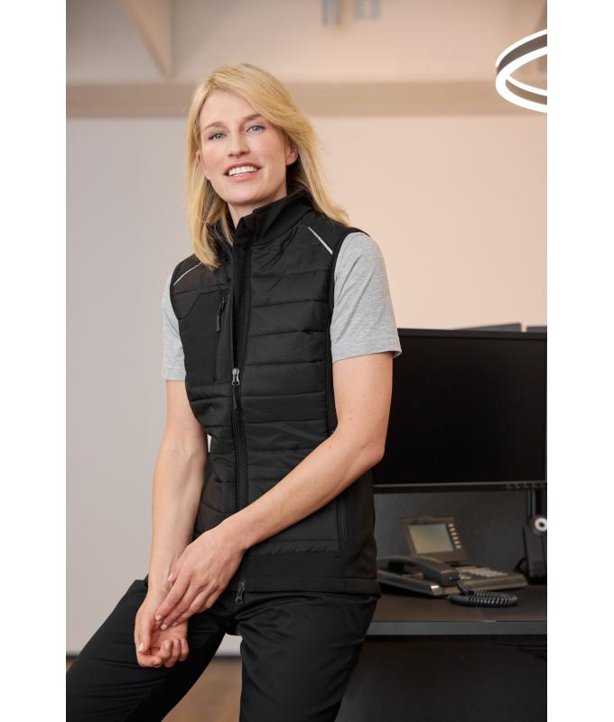 Ladies Ladies' Hybrid Vest GRS Black/black 10441