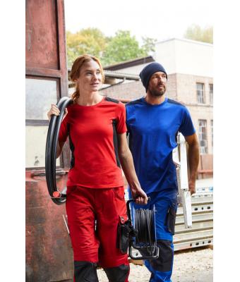 Dames Ladies' Workwear T-Shirt - STRONG - Navy/navy 10439
