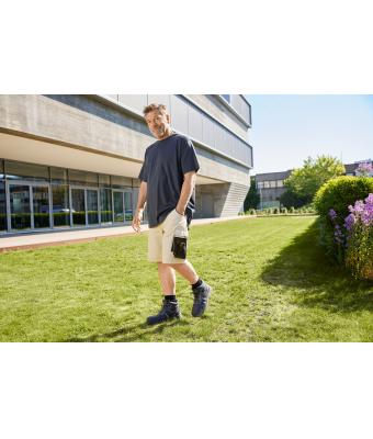 Homme T-shirt de travail pour homme - STRONG -   OCS Blended & RCS Rouge/noir 10443