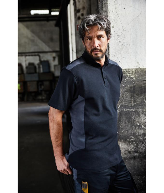 Men Men's Workwear Polo - STRONG - OCS Blended & RCS Red/black 10446