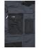 Unisexe Pantalon de travail avec bavette - STRONG - Carbone/noir 10437