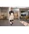 Unisex Workwear Pants with Bib - STRONG -   GRS & OCS Blended White/carbon 10437