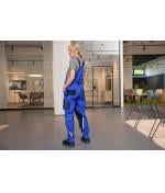 Unisex Workwear Pants with Bib - STRONG - GRS & OCS Blended Dark-green/black 10437