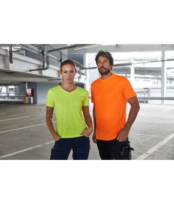Dames Ladies' Signal Workwear T-Shirt Neon geel 10451