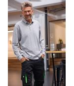 Homme Polo de travail manches longues homme OCS Blended Rouge 10528