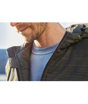 Homme Veste hybride matelassée homme Carbone-mélange/noir 10530
