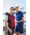 Femme Bodywarmer hybride matelassé femme Rouge-mélange/noir 10532