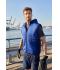 Herren Men's Padded Hybrid Vest Red-melange/black 10533