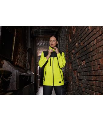 Unisex Signal-Workwear Jacket Neon geel/zwart 11164