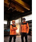 Unisex Signal-Workwear Softshell Jacket Neon geel/zwart 11165