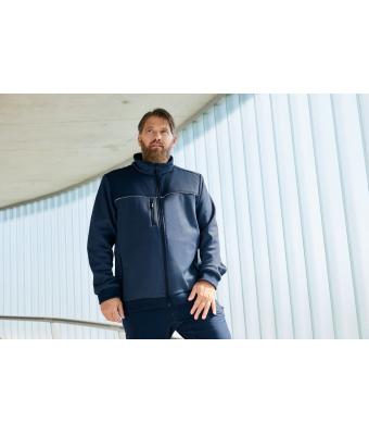 Unisex Hybrid Workwear Jacket Carbon/zwart 11486
