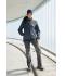 Unisex Hybrid Workwear Jacket Carbon/zwart 11486