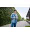 Unisex Workwear Knitted Fleece Jacket Cement-melange/natuur 12032