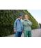 Unisex Workwear Knitted Fleece Jacket Cement-melange/natuur 12032