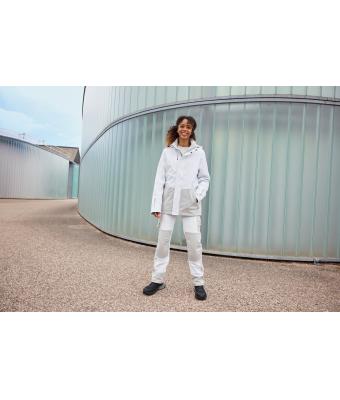 Unisex Workwear Hardshell Rainjacket Diep-blauw/staal-blauw 12028