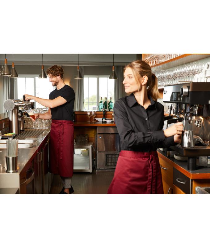Unisex Apron Long Black 11168
