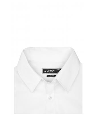 Men Men's Shirt Slim Fit Long Brown 7340