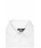 Men Men's Shirt Slim Fit Long White 7340