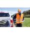 Unisex Safety Vest Fluorescent-yellow 7347