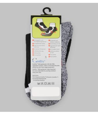 Unisex Sport Socks Short Black 7355