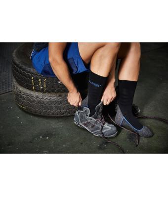 Unisex Worker Socks Cool Black/royal 8667