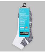 Unisex Sport Sneaker Socks Bright-orange/white 8669