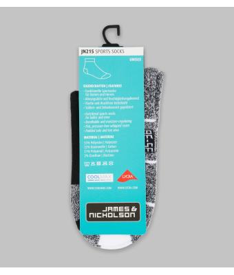 Unisex Sport Socks Bright-green/white 8670