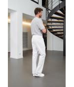 Homme Pantalon homme Blanc 10539