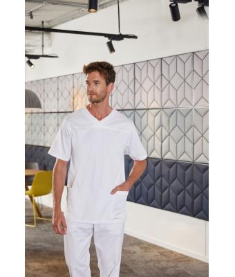 Heren Men's Stretch-Casack Wit 10543