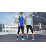 Damen Ladies' Running Tank Ocean/white 7371