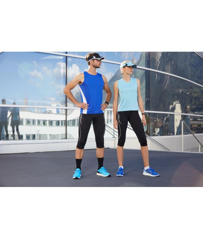 Dames Ladies’ Running Tank Geel/zwart 7371